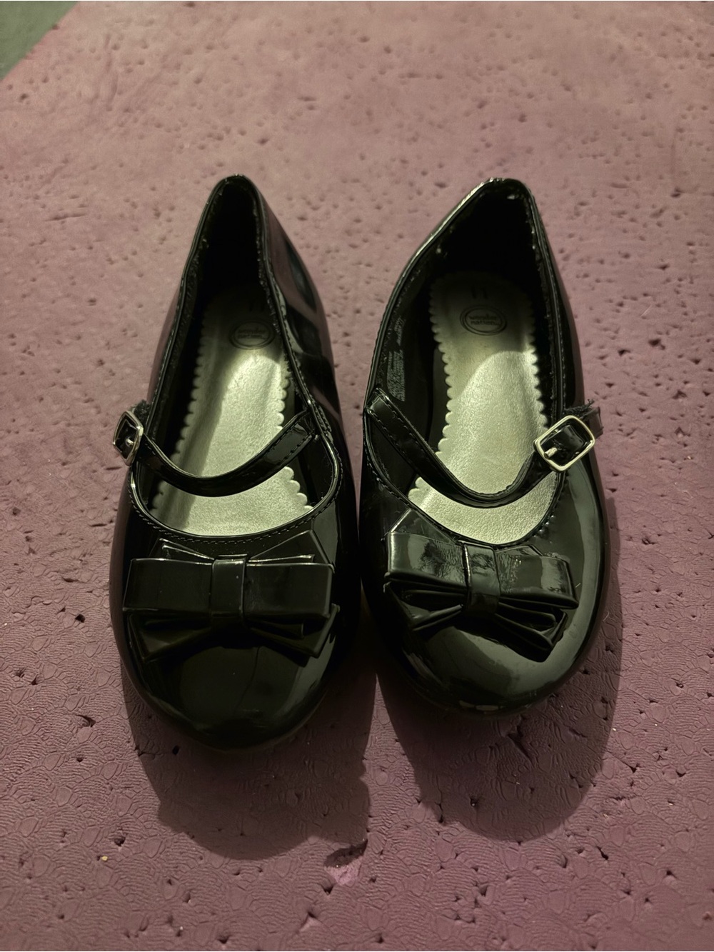 🔴10/$10! Wonder nation Girls' Mary Jane Dress Shoes with Bow